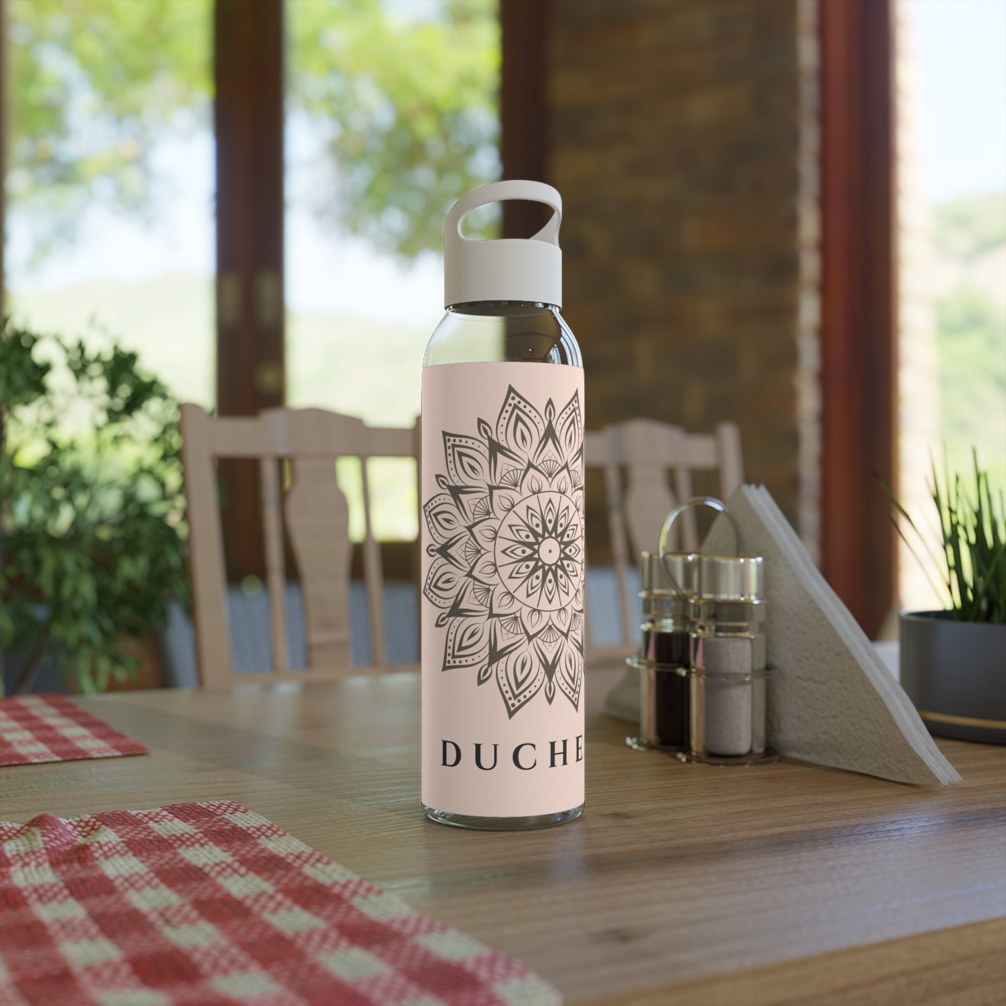 Duchess Mandala Sky Water Bottle - Stylish Reusable Drinkware for Wellness and Hydration