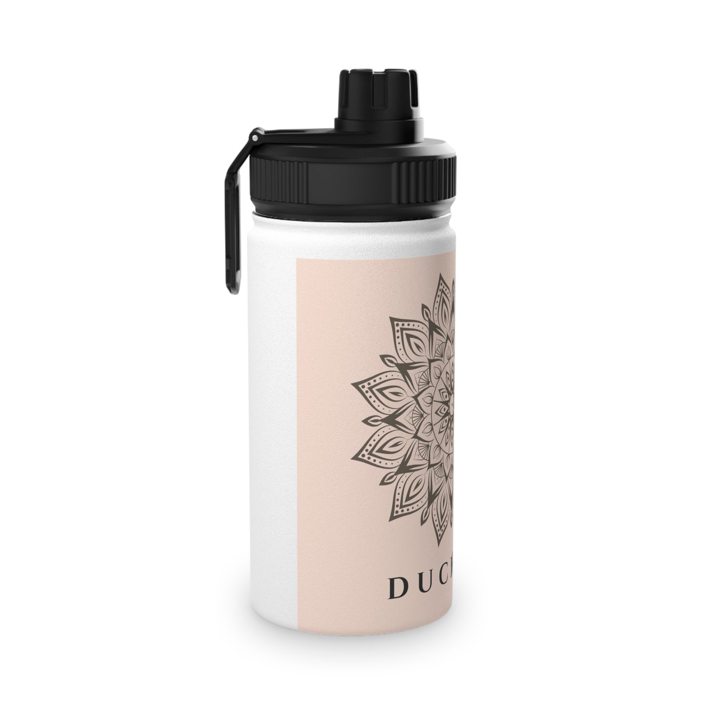 Duchess Mandala Stainless Steel Water Bottle with Sports Lid