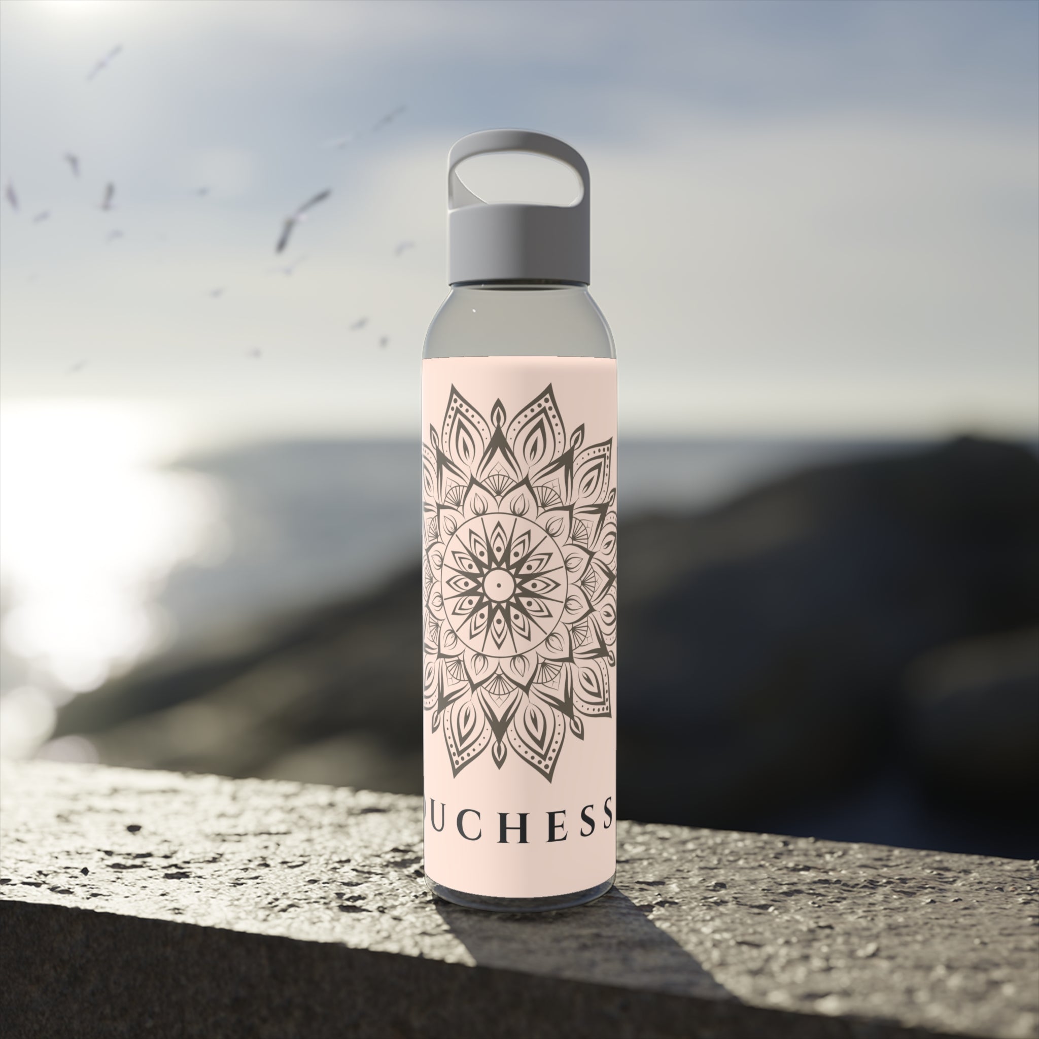 Duchess Mandala Sky Water Bottle - Stylish Reusable Drinkware for Wellness and Hydration