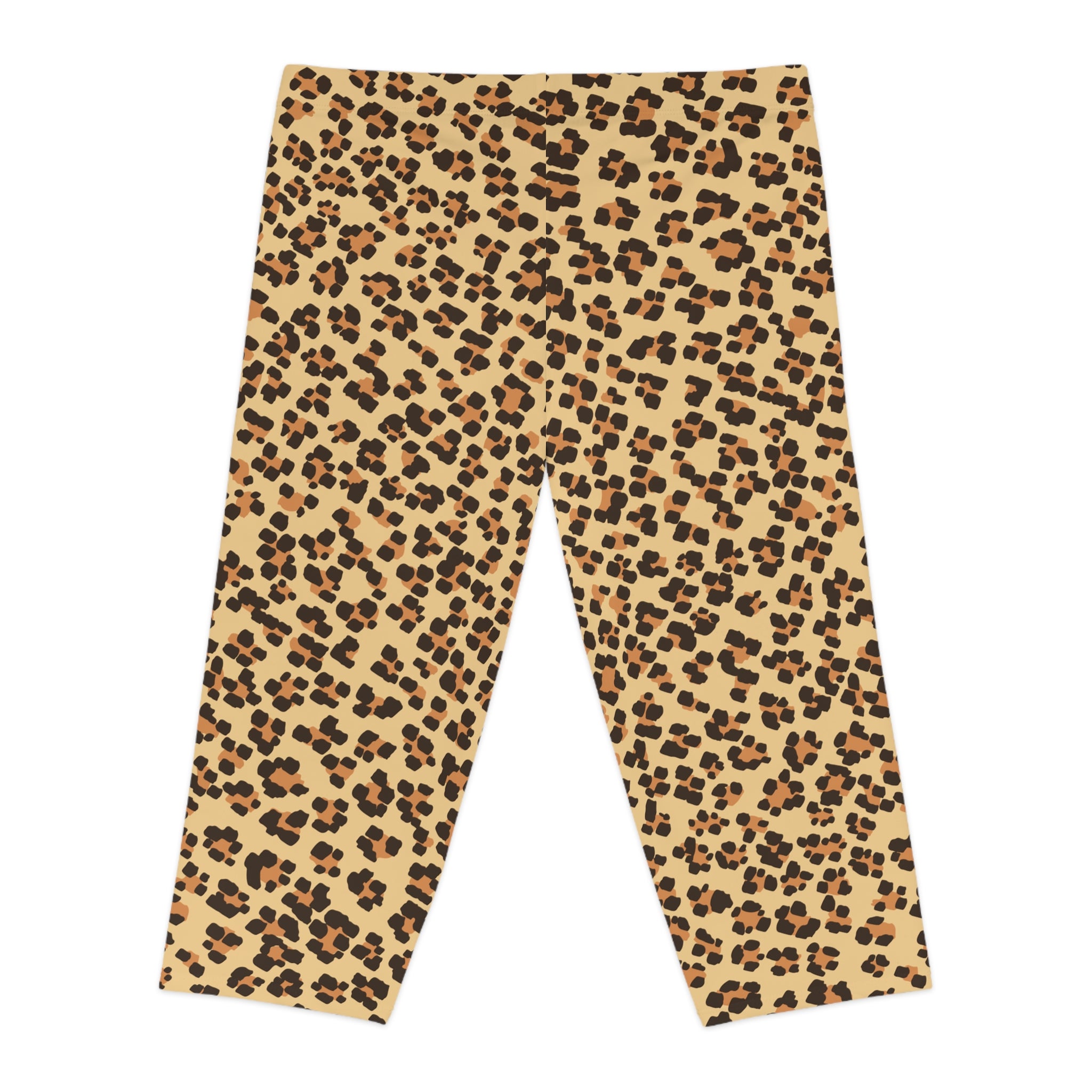 Copy of Tropical Vibe Capri Leggings | Stylish Women's Activewear for Fitness & Leisure