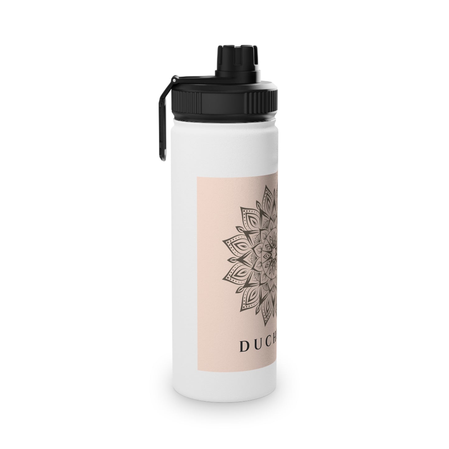 Duchess Mandala Stainless Steel Water Bottle with Sports Lid