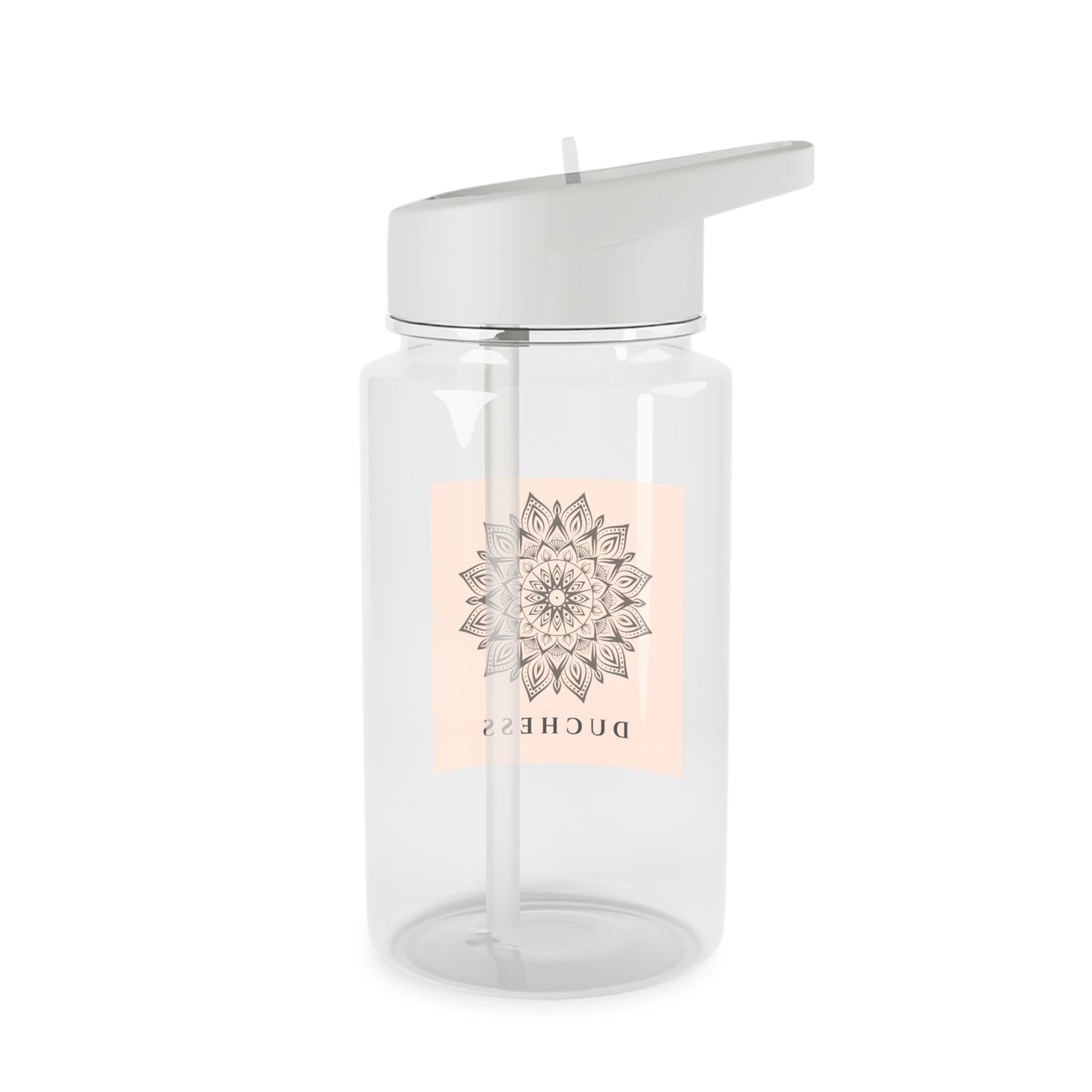 Duchess Motivational Tritan Water Bottle - Floral Design for Hydration Enthusiasts