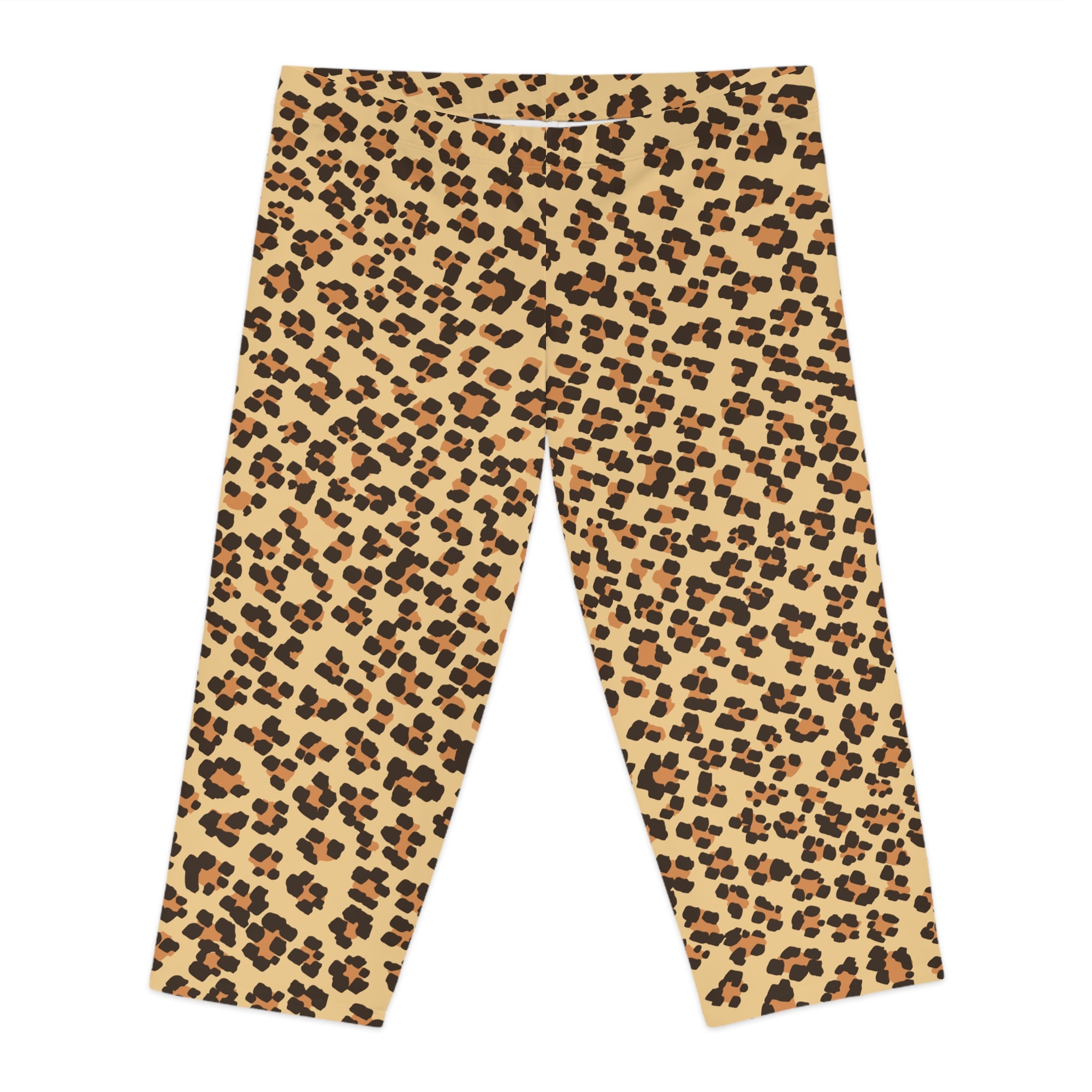 Copy of Tropical Vibe Capri Leggings | Stylish Women's Activewear for Fitness & Leisure